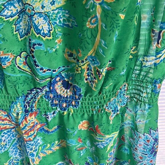 Ralph Lauren Chiffon Paisley Dress - Picture 4 of 10
